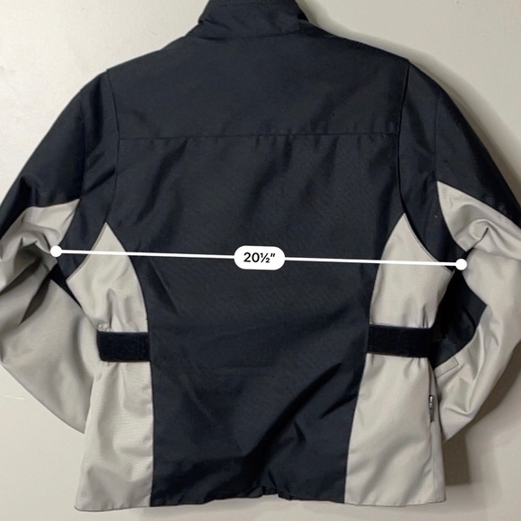 Women's All-Season Biker Jacket, Armored,Waterproof, Air Vent Zippers, Small - Picture 2 of 9